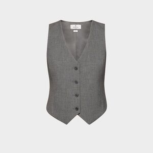 Aritzia Deniro Dark Gray Vest